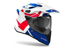 Airoh Commander 2 Reveal Blue/Red шлем эндуро