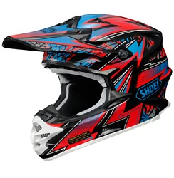 Shoei VFX-W Maelstrom TC-1 шлем кроссовый, красный