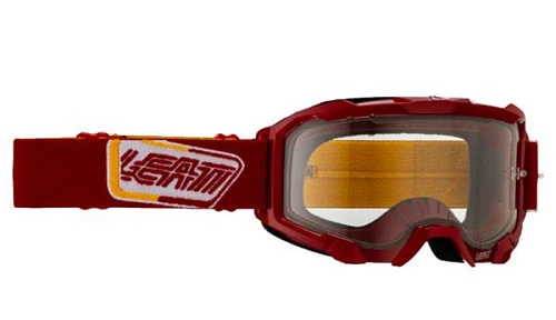 Leatt Velocity 4.5 Ruby / Clear 83% мотоочки, двойная линза