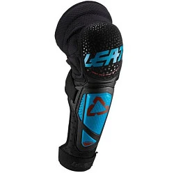 Leatt 3DF Hybrid Ext наколенники, сине-черный