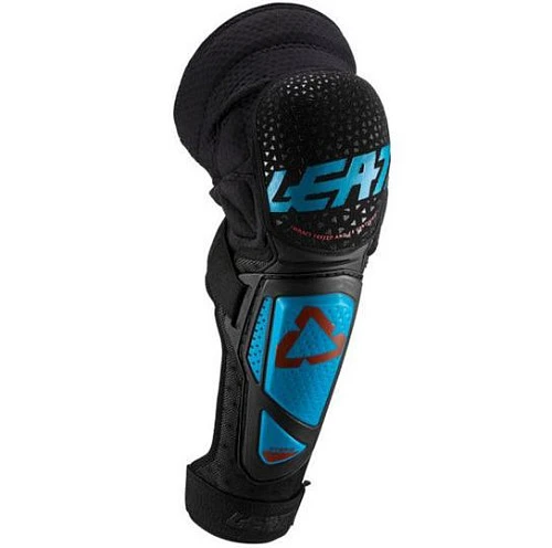 Leatt 3DF Hybrid Ext наколенники, сине-черный