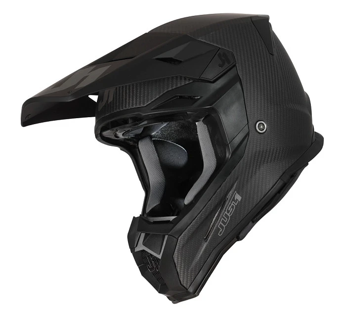 Just1 J22 Solid Carbon Matt шлем кроссовый