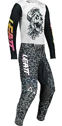 Leatt Moto 3.5 Jr Bones/Skull комплект подростковый