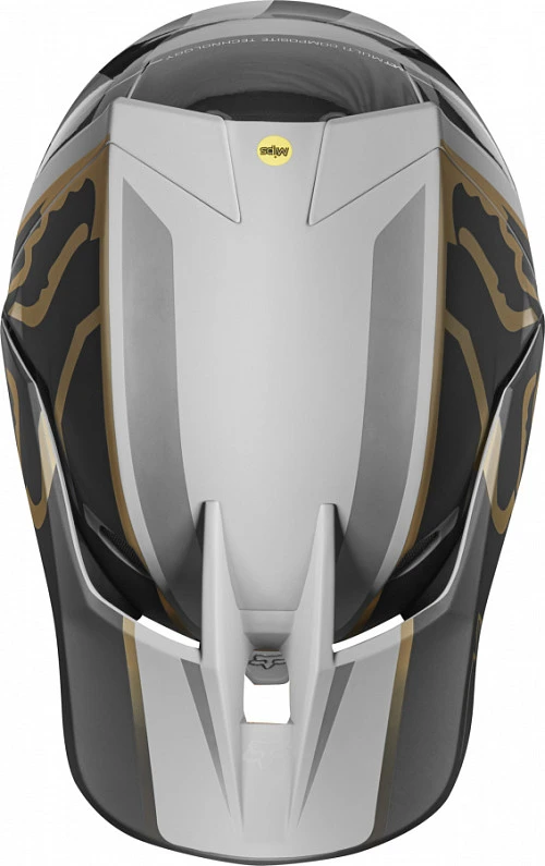 Fox Racing V3 Kila шлем кроссовый, серый