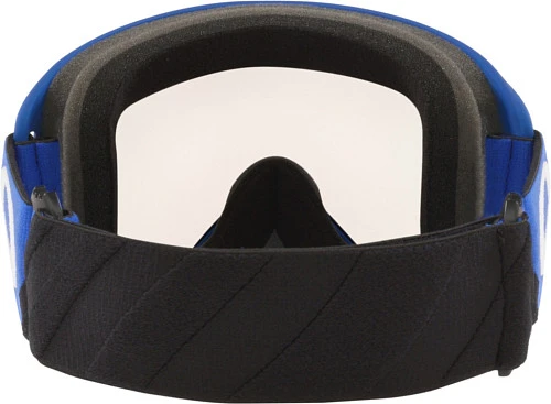 Oakley O-Frame 2.0  PRO MX Tuff Blocks мотоочки, сине-черный, прозрачная линза