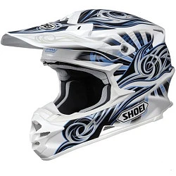 Shoei VFX-W ILLUSION TC-2 шлем кроссовый, синий