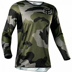 Fox Racing 180 Przm Camo SE джерси, зеленый камуфляж