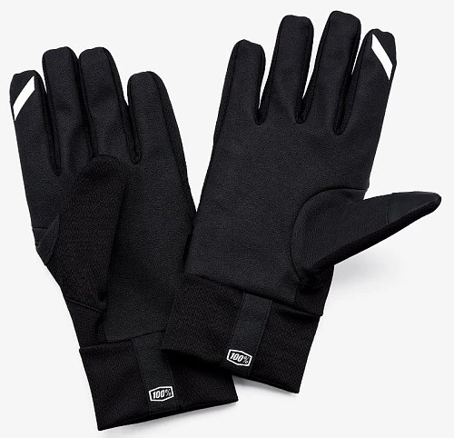 100% Hydromatic Waterproof Black мотоперчатки