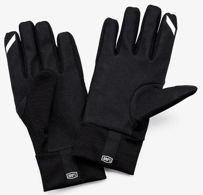 100% Hydromatic Waterproof Black мотоперчатки