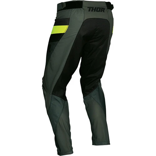 Thor Pulse 2021 Racer Army Green Acid мотоштаны