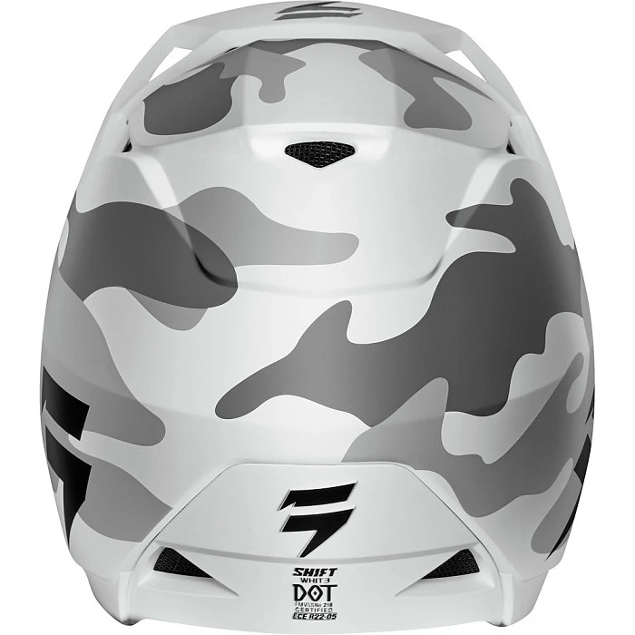 Shift White Camo White шлем кроссовый