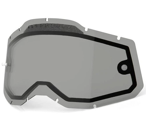 100% RC2/AC2/ST2 Replacement Lens Vented Dual Pane Smoke линза