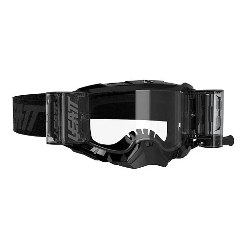 Leatt Velocity 5.5 Roll-Off Black / Clear мотоочки, двойная линза
