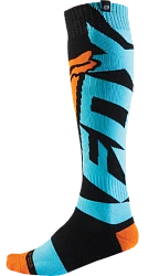 Fox Coolmax Shiv Thick мотоноски, черно-голубой
