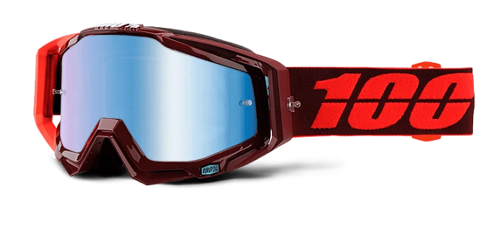 100% Racecraft Kikass Mirror Blue Lens мотоочки