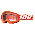 100% Strata 2 Junior Orange мотоочки подростковые, оранжевый