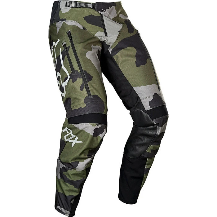 Fox Racing Legion Offroad Сamo мотоштаны, зеленый камуфляж