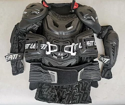Leatt Body Protector 5.5 моточерепаха, черный (б/у)