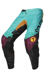 Seven Annex Exo Black/Aqua мотоштаны