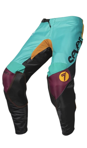 Seven Annex Exo Black/Aqua мотоштаны