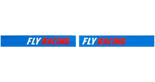 Fly Racing Zone 2020 мотоочки, сине-бело-красный, красная зеркальная линза