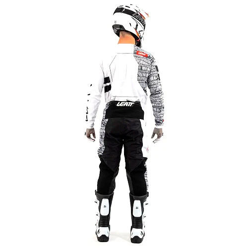 Leatt 3.5 Ride Kit 2025 White комплект мотоштаны + джерси, белый