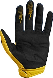 Fox Dirtpaw 2020 мотоперчатки, сине-желтый