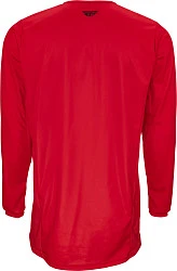 Fly Racing Kinetic Fuel джерси, красно-черный