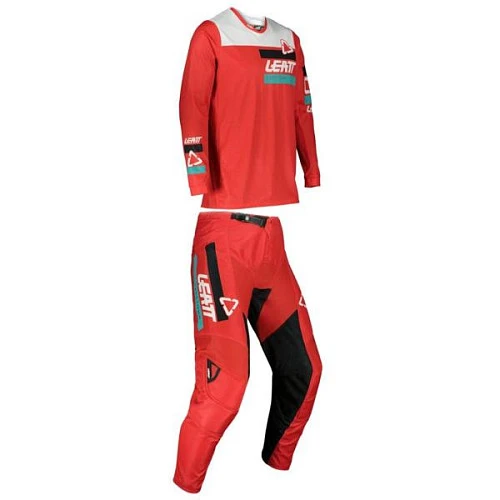 Leatt 3.5 Ride Kit 2022 Red комплект мотоштаны + джерси