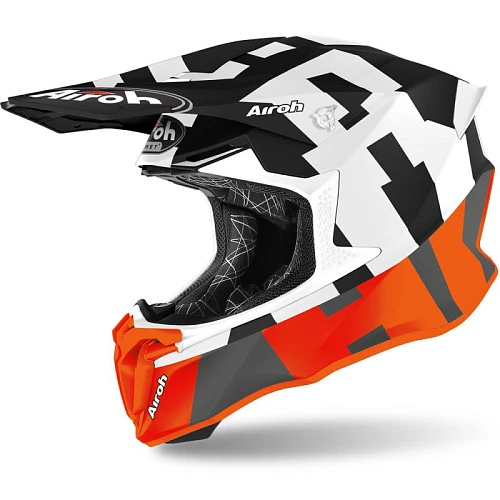 Airoh Twist 2.0 Frame Orange Matt шлем внедорожный, оранжевый матовый