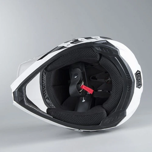 Fly Racing Kinetic K220 2020 шлем кроссовый, бело-серо-черный