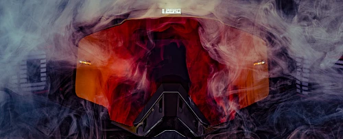 IIZERO Black Mirror Orange Lens мотоочки