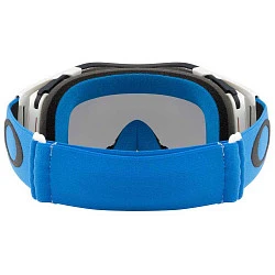 Oakley Crossbril Airbrake Blue Gunmetal мотоочки, темно-серая линза