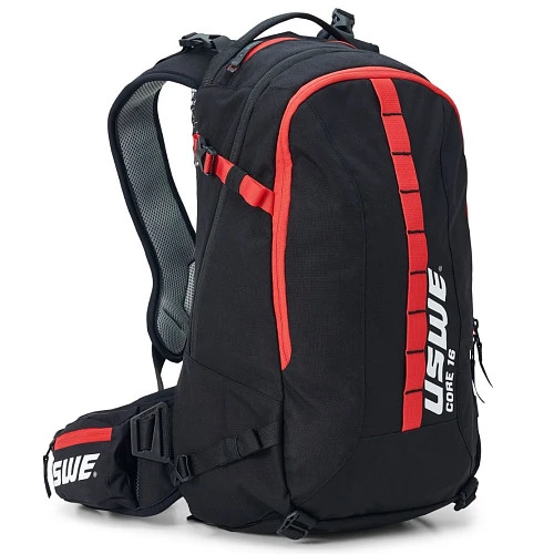 USWE Core 16L Off-Road Daypack Black/Red рюкзак, черно-красный