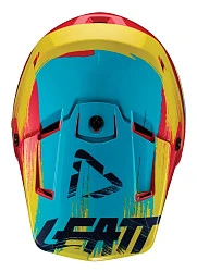 Leatt GPX 3.5 шлем кроссовый, красно-желтый