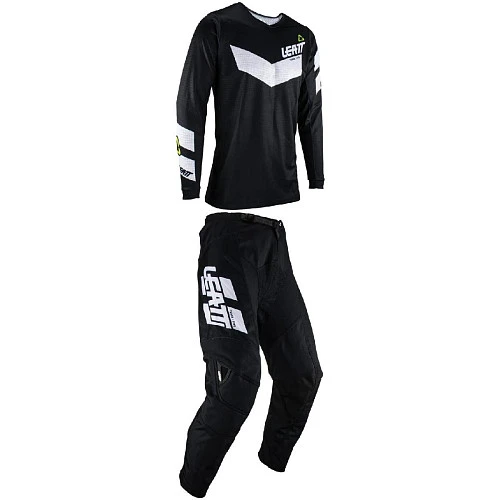 Leatt 3.5 Ride Kit 2023 Black комплект мотоштаны + джерси, черный