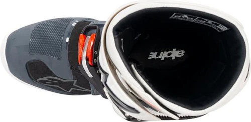 Alpinestars Tech 7 мотоботы кроссовые, бело-красно-черный