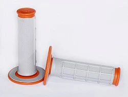 Renthal MX Dual Compound 1/2 Waffle грипсы на руль, оранжевый