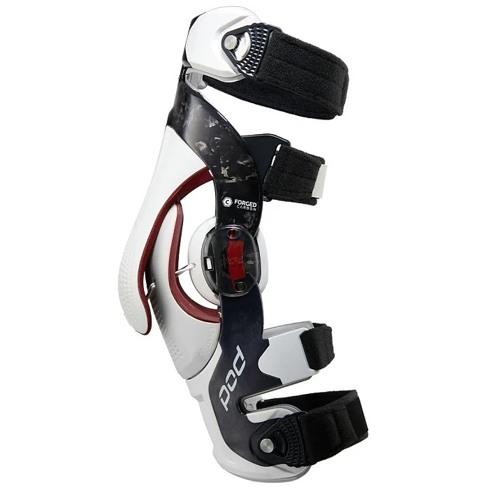 POD MX K8 3.0 Knee Brace Carbon/White наколенники