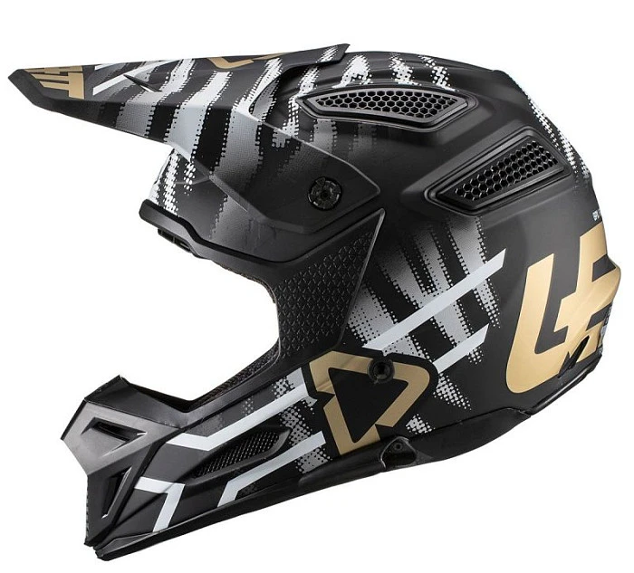 Leatt GPX 5.5 Zebra шлем кроссовый