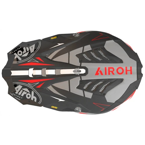 Airoh Aviator 3 Spin Red Matt шлем внедорожный, красный матовый