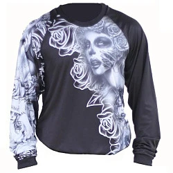 Blind Pigeon Chicano джерси, черно-серый