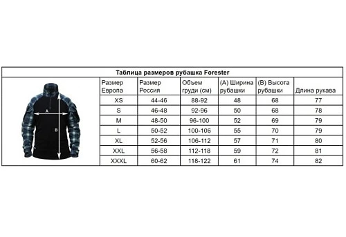 Phoenix Forester Gen 3 рубашка рубашка в клетку, темно-синий с красным