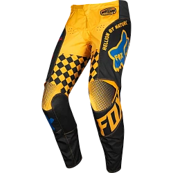 Fox Racing 180 Czar 2019 мотоштаны, черно-желтый