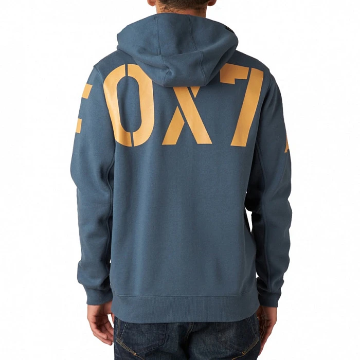 Fox Overload Zip Fleece толстовка, синий