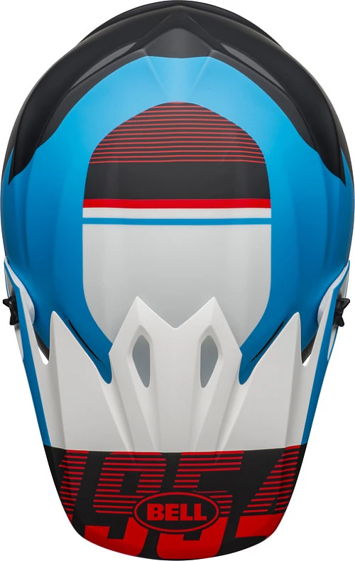 Bell Mx-9 Mips Strike Matte Black/Blue/White шлем кроссовый