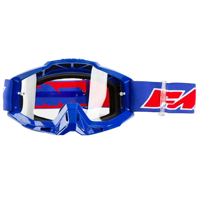 FMF Powerbomb Rocket Blue мотоочки подростковые прозрачная линза