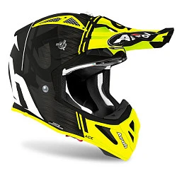 Airoh Aviator Ace шлем внедорожный, черно-желтый