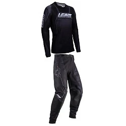 Leatt Moto 4.5 Black / Stealth комплект