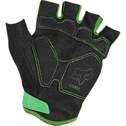 Fox Racing Reflex Gel Short велоперчатки без пальцев, черно-зеленый
